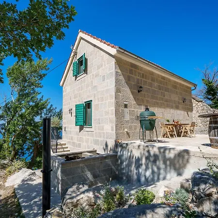 Holiday home New! Authentic Stone Hideaway With Private Jacuzzi And Panoramic Sea View Tice